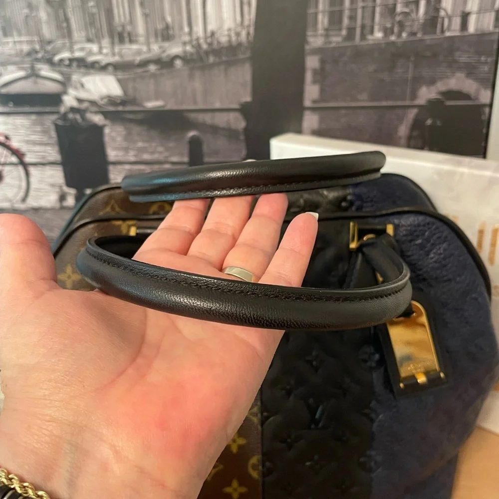 Louis Vuitton Limited Edition Marine Blocks Tote Like New - Picture 13 of 17